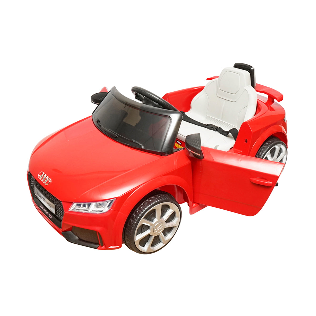 Electric car with 6V/4Ah battery and remote control for kids Audi TT JE1198 red