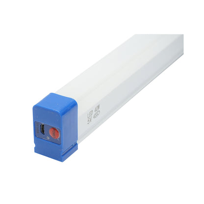 LED lamp 40W, 6500K with magnetic mount and rechargeable battery 2400mAh 320x23x38mm IP20 Breckner Germany