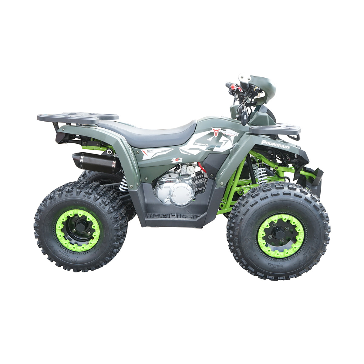 ATV 125cc, 7 HP, 4x2 with electric start SHARK 125