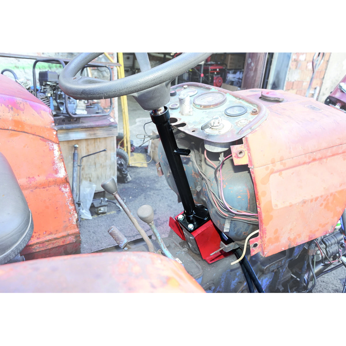 Complete power steering kit with Danfoss pump and hydraulic cylinder for U-445 with 3-cylinder engine