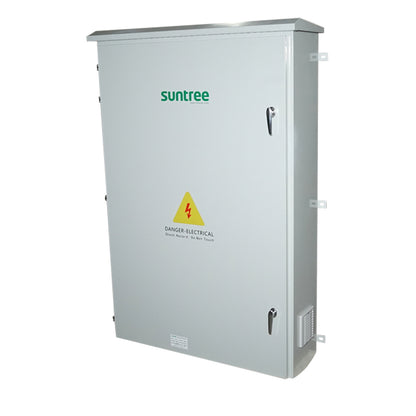 Distribution box for photovoltaic solar system 200KW, IP54, 400A, with anti-islanding relay