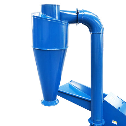 Feed chopper, grinding mill with cyclone 11KW, 380V, CF420C maximum capacity 700Kg/H