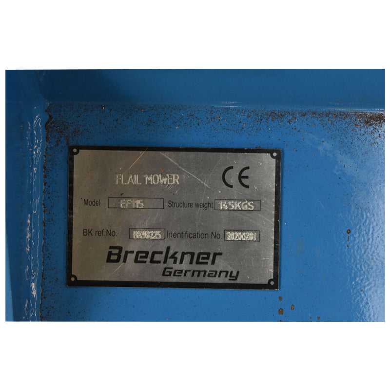 EF115 shredders 20-30HP with PTO 540rpm 145Kg agricultural machinery