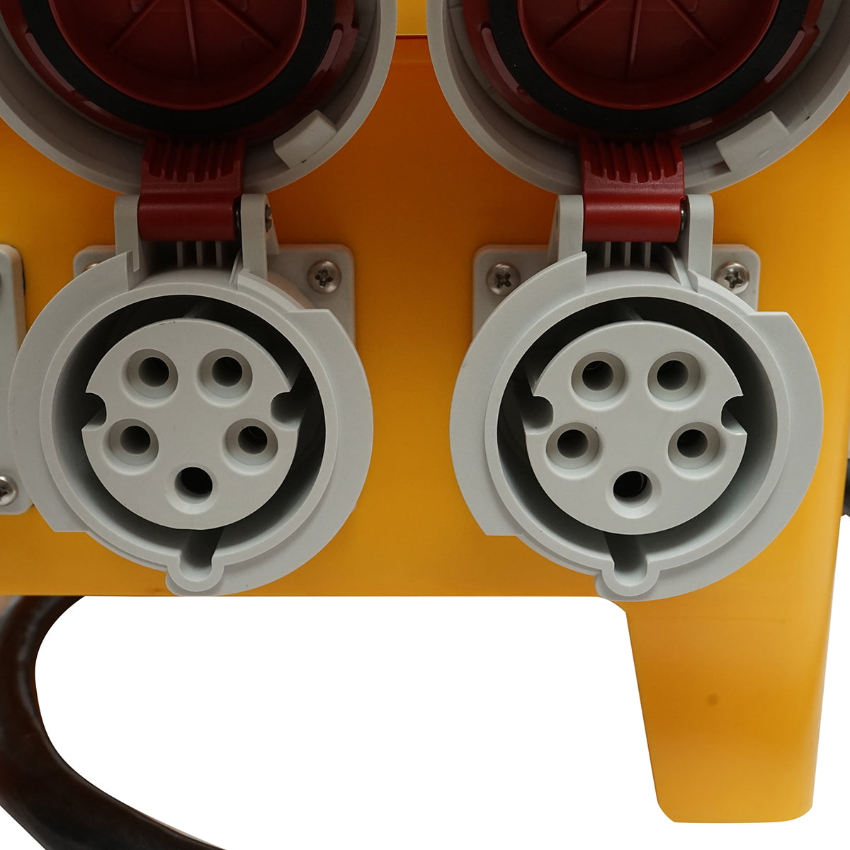 Group distribution board for portable site organization 2x415V/16A, 2x415V/32A, 2x250V/16A, 2x250V/32A, 370x340x330mm IP54/67 SUNTREE