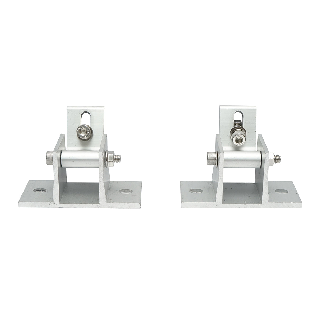 Adjustable supports for mounting photovoltaic solar panels with adjustable angle Breckner Germany