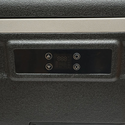 Car refrigerator with compressor 80W, capacity 74L, power supply voltage 12-24-220V, LCD screen, 831x465x458mm U75E AUTOSPEED