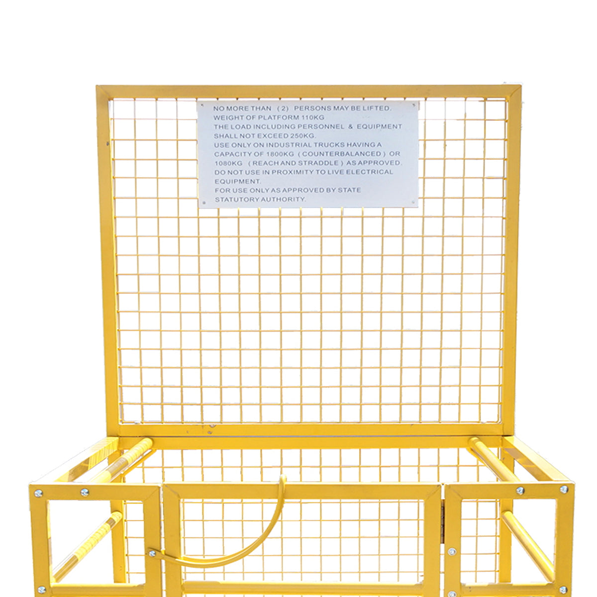 Transport box for forklift max. 250Kg, 1084x1154x1002mm