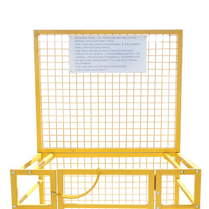 Transport box for forklift max. 250Kg, 1084x1154x1002mm