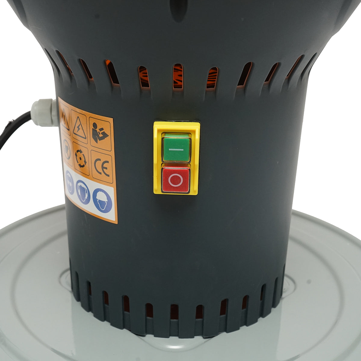 Electric grain mill 1.3 KW, 220V, 60L tank, 19000 rpm, capacity 350 Kg/h, 5 included screens