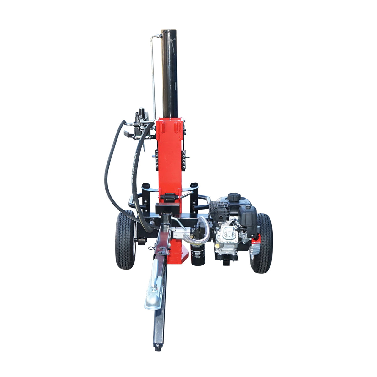 Vertical wood splitter with 208CC gasoline engine, splitting power 22T, log 610x400mm Breckner Germany