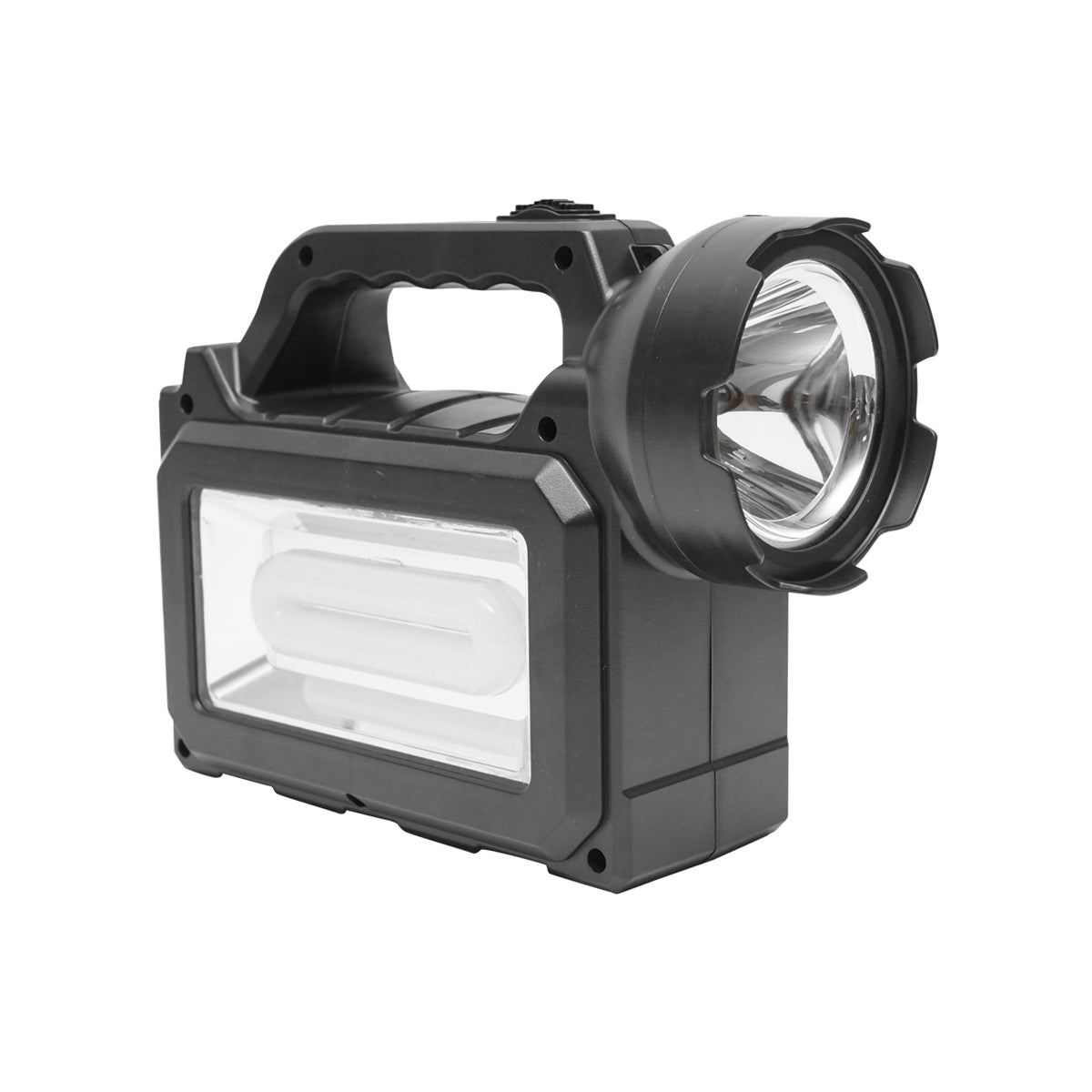 Portable LED lighting kit with 3 bulbs/projector, solar panel, and 3.7V, 5500Ah battery for fishing camping GD-P30