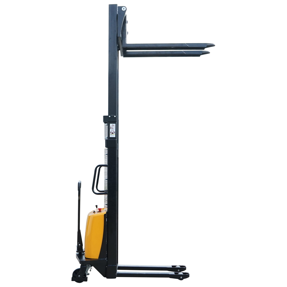 Semi-electric pallet jack with a maximum load of 2T, lifting height of 3000mm, forks 1150mm Breckner Germany
