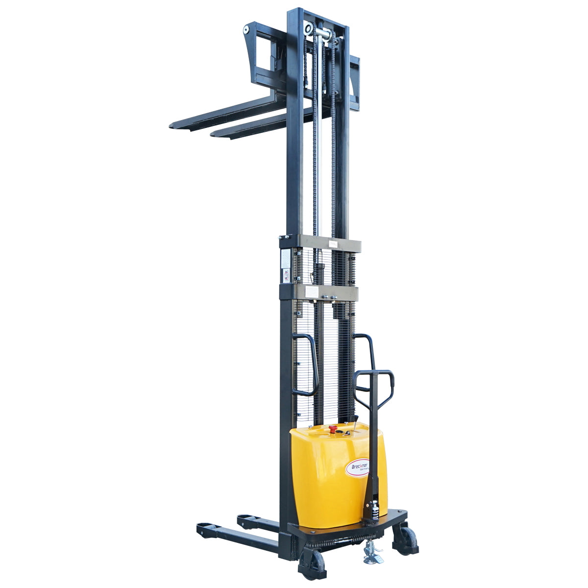 Semi-electric pallet truck with a maximum load of 1.5T, lifting height of 3000mm, forks 1150mm Breckner Germany