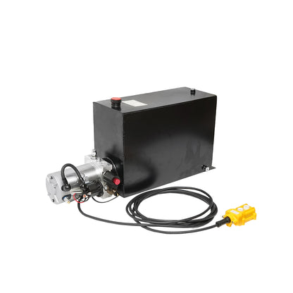 Complete kit for cylinder tipping installation, metal support and 12T pump Breckner Germany