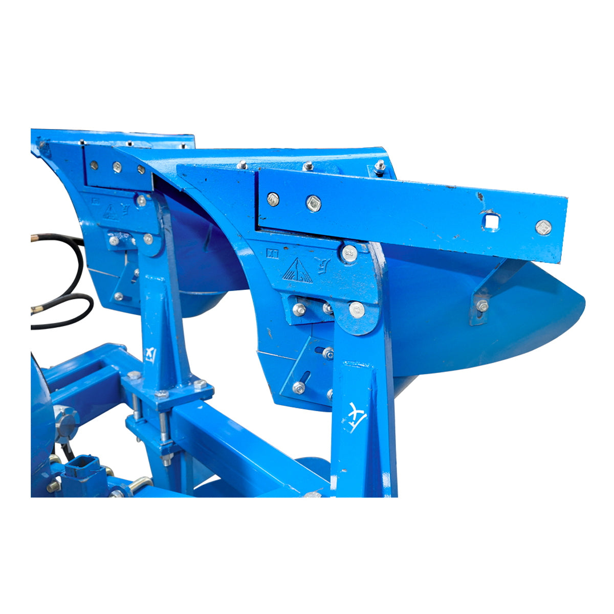 Agricultural plow with 2 blades and full reversible hydraulic cormanes Konig Traktoren