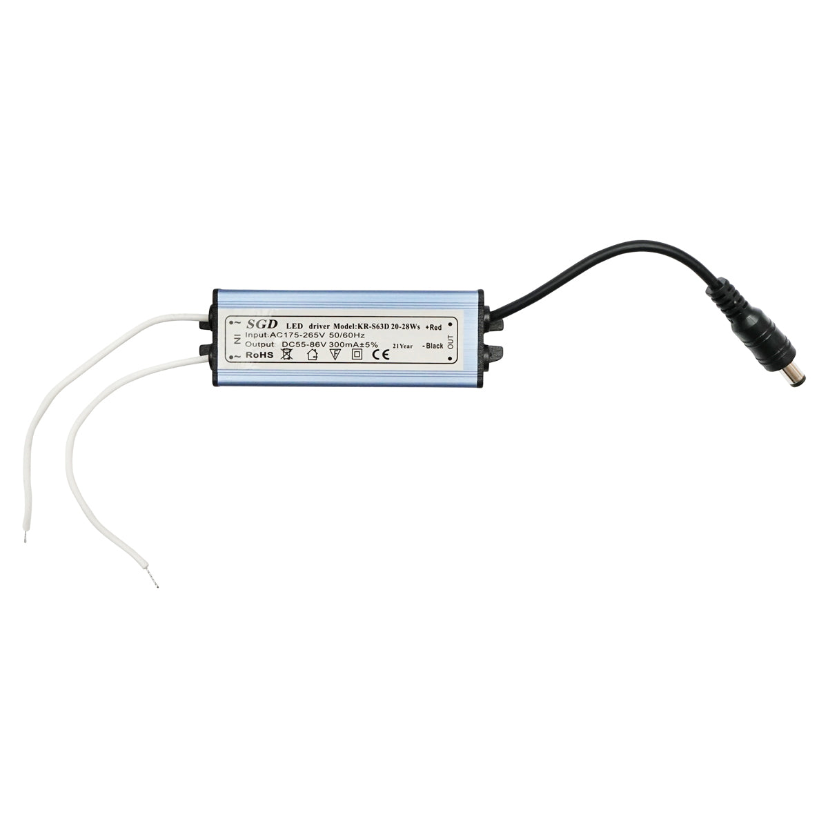 Slim LED panel 24W, 220V, 295x295x7mm for recessed ceiling Breckner Germany
