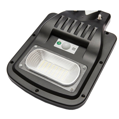 Solar LED street light 50W, 6500K, IP65 with solar panel and pole mount Breckner Germany