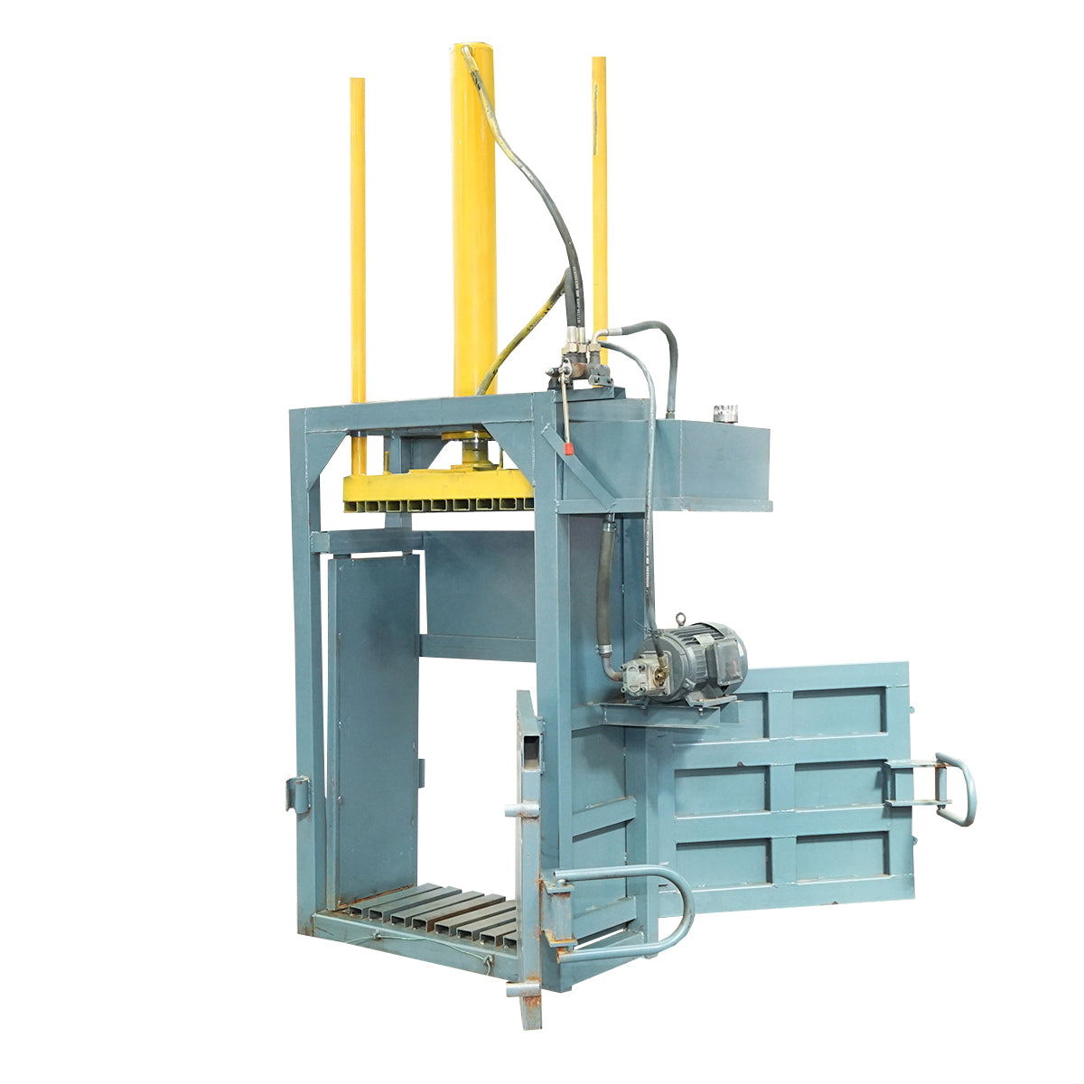 Cardboard press 380V/7.5kW, capacity 60-100Kg, piston length 1000mm