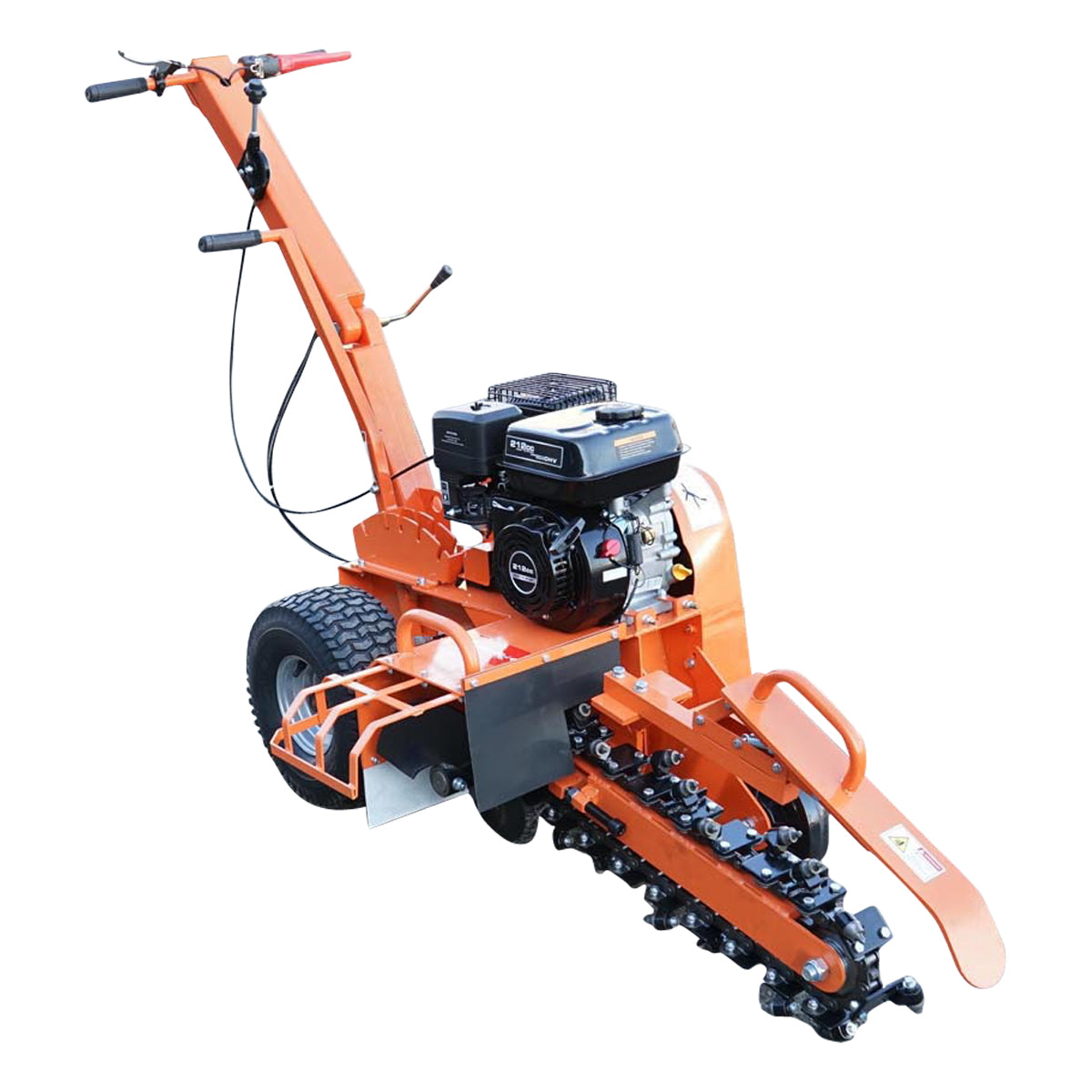 7 HP trench digging machine with a working width of 100mm and depth of 450mm Thor