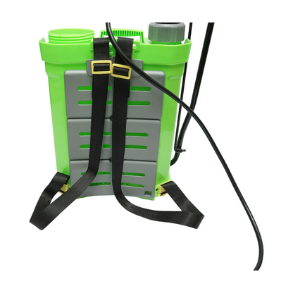 Manual spray pump with 16L tank, 3 nozzles, max pressure 3 bar