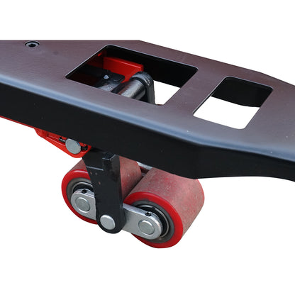 Manual pallet truck 2T with electronic scale and silicone wheel Breckner Germany
