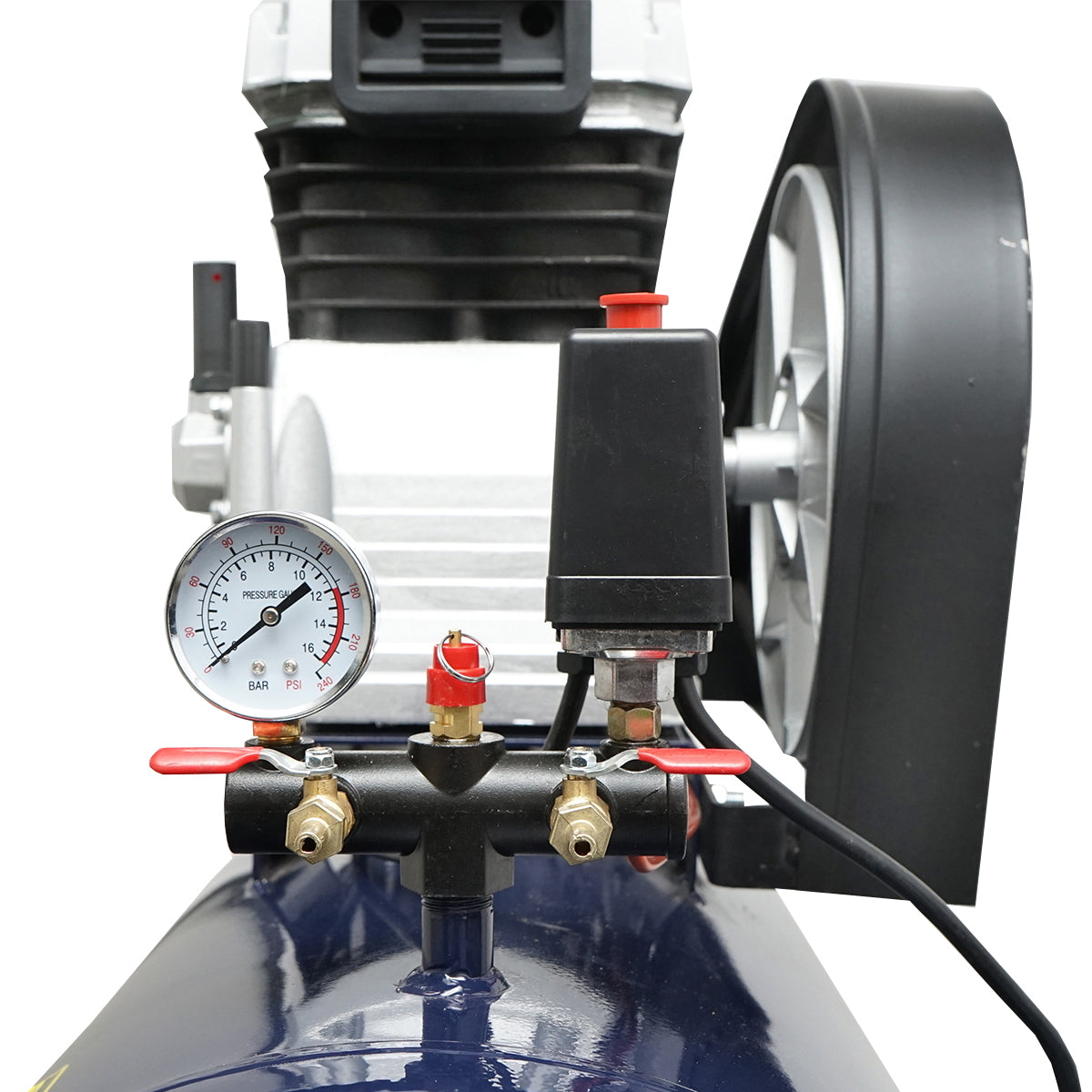 Air compressor 2.2Kw 3Hp 220V 200L tank Makute