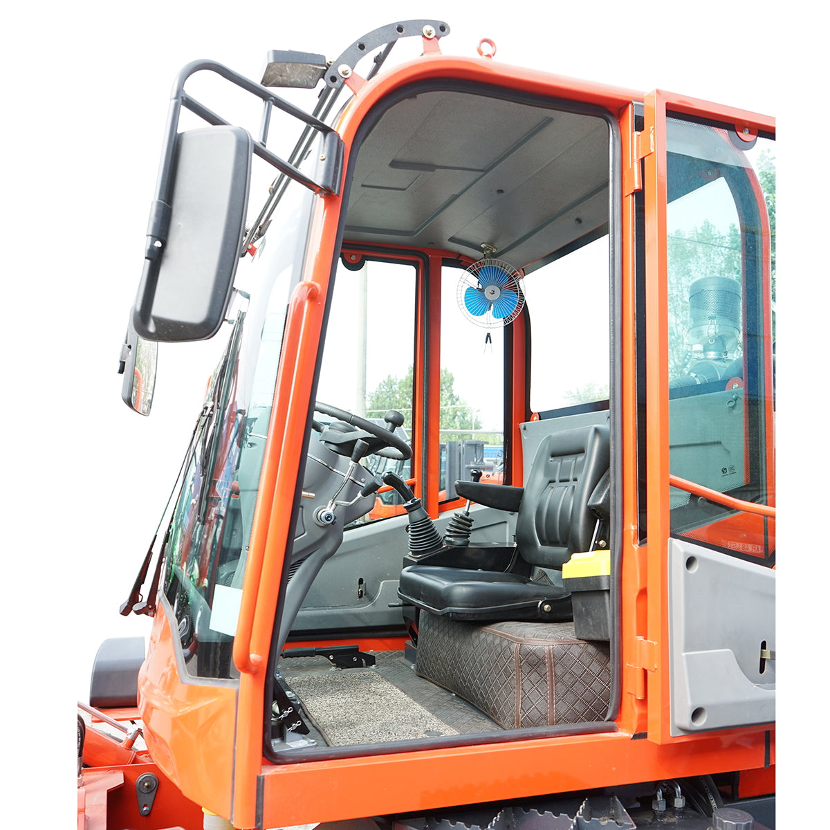 3.5T diesel forklift for rough terrain, 3M, 40KW, off road with 20.5/70-16 wheels