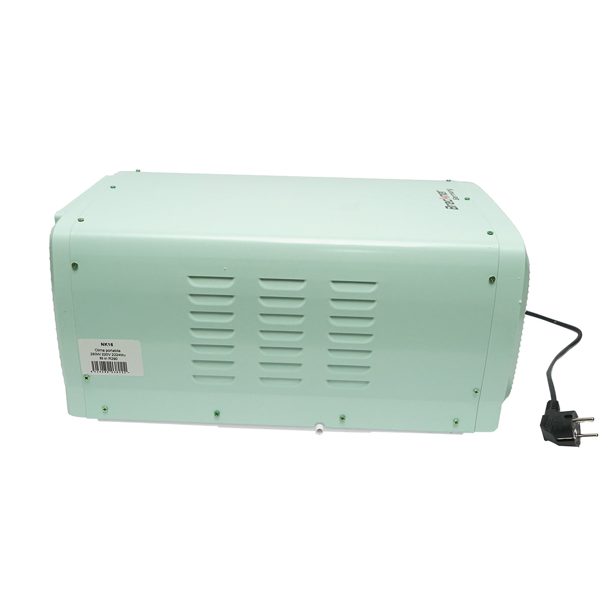 Portable air conditioner 2224 BTU, 280W, 220V with dehumidification function, ventilation, remote control, voice commands, installation kit included Breckner Germany