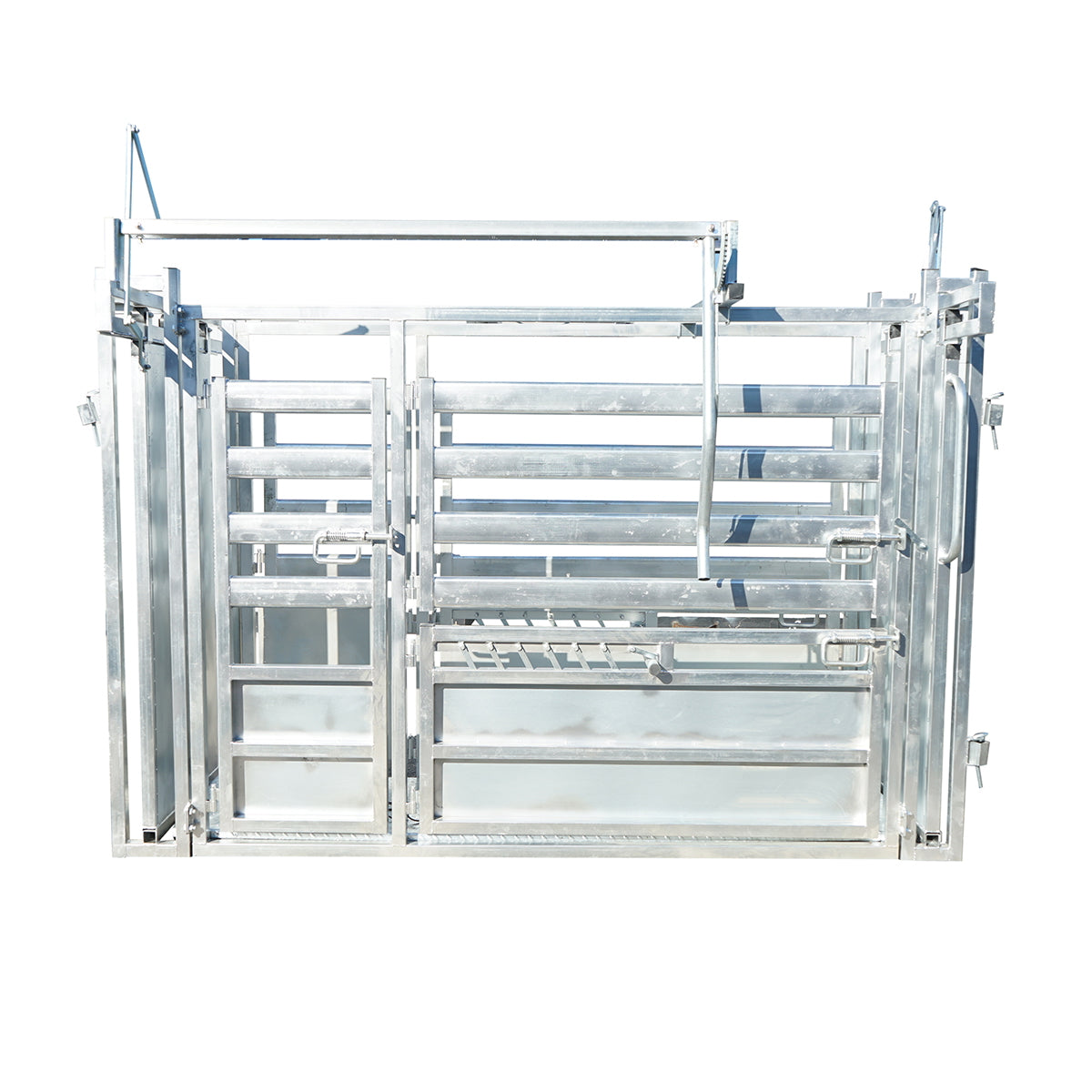 Contention stand, immobilization device for cattle with scale