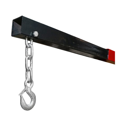Folding hydraulic crane type giraffe for workshop 2T