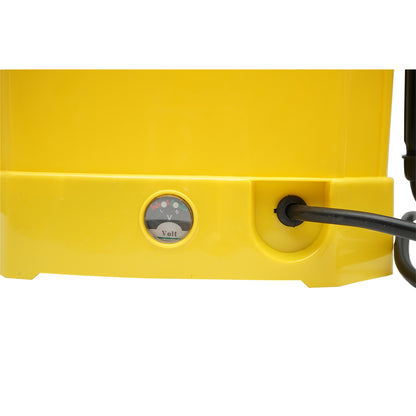 Electric spraying pump with 3 nozzles, 16L tank, 12V/8Ah battery, flow rate 3.1 l/min