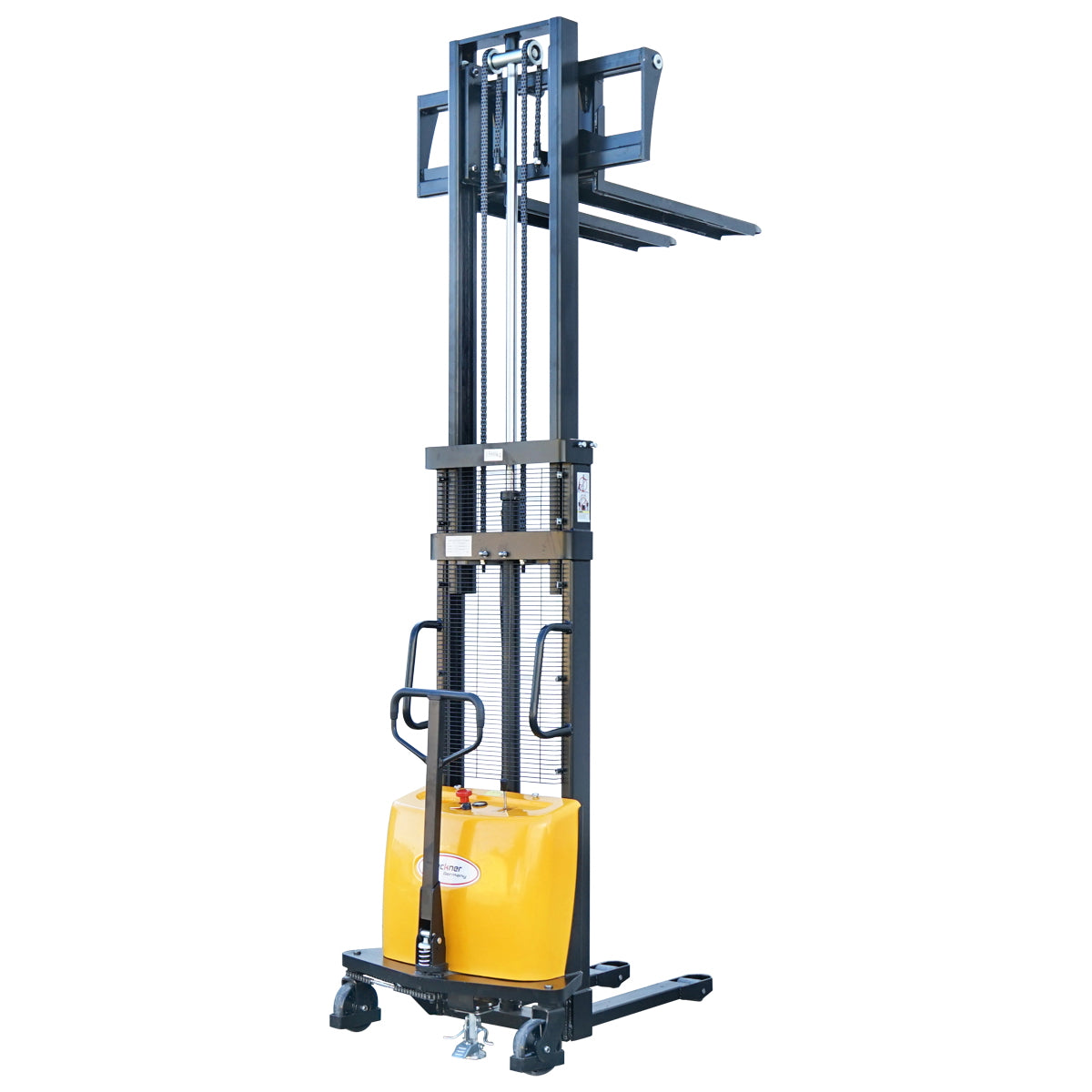 Semi-electric pallet truck with a maximum load of 1.5T, lifting height of 3000mm, forks 1150mm Breckner Germany