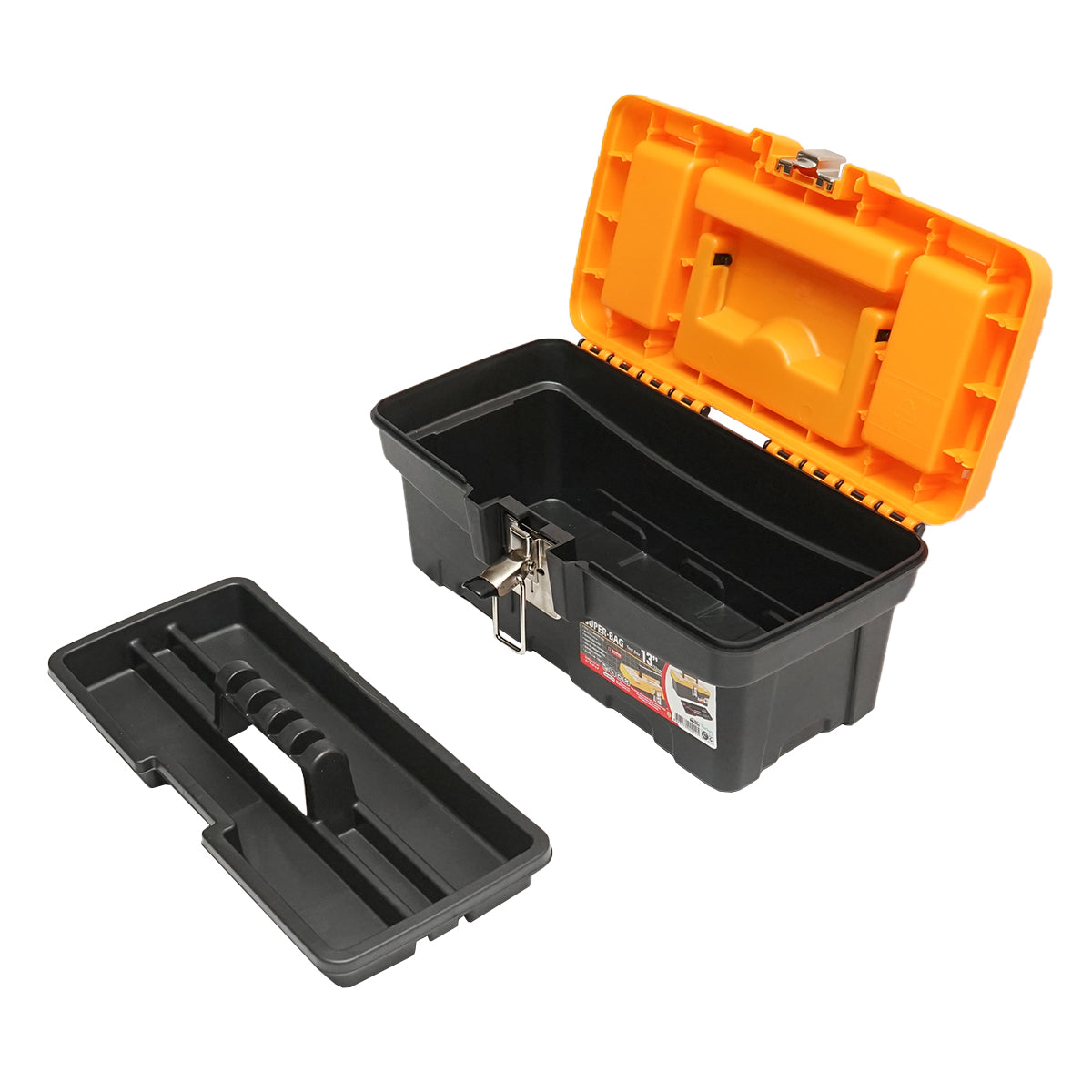 Plastic tool box 158x325x137mm