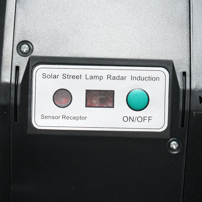 Solar LED lamp 400W street lighting 6500K with solar panel, remote control, motion sensor Breckner Germany