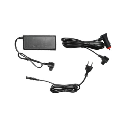 Car refrigerator with compressor and trolley wheels 52L 12-24-220V 60W