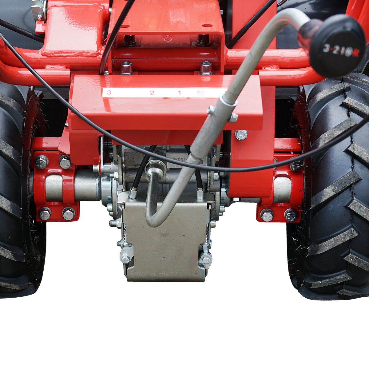 Choppers with Loncin 8HP engine, working width 600mm, 178Kg, 252cc Breckner Germany