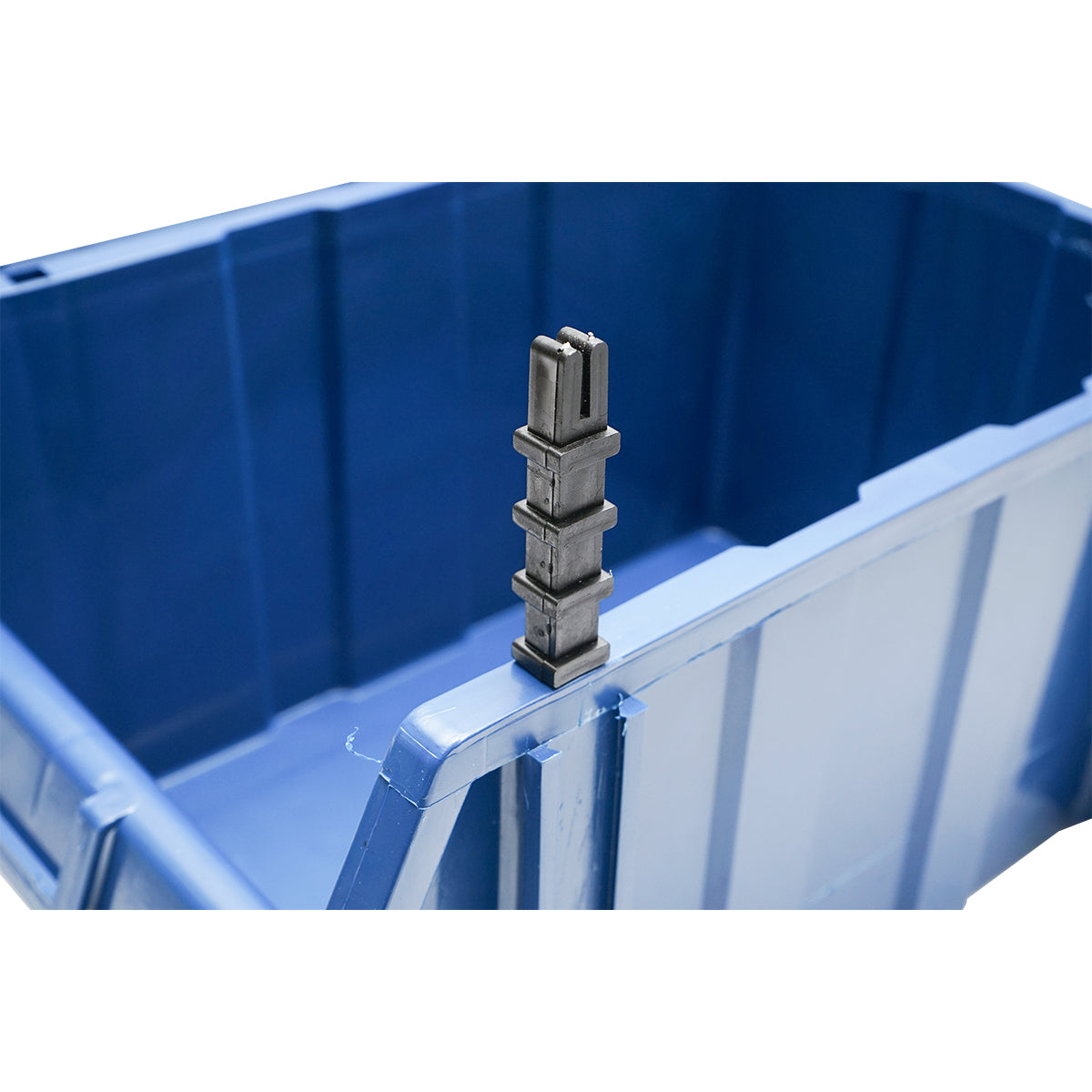Stand with 15 storage/organization boxes, blue plastic box, 765x400x1100mm