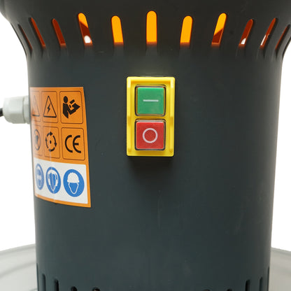 Electric grain mill 1.3 KW, 220V, automatic shut-off, 60L tank, 19000 r/min, capacity 350 Kg/h, 5 sieves included