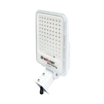 30W LED projector with solar panel and 3.2V/40Ah battery and articulated support Breckner Germany