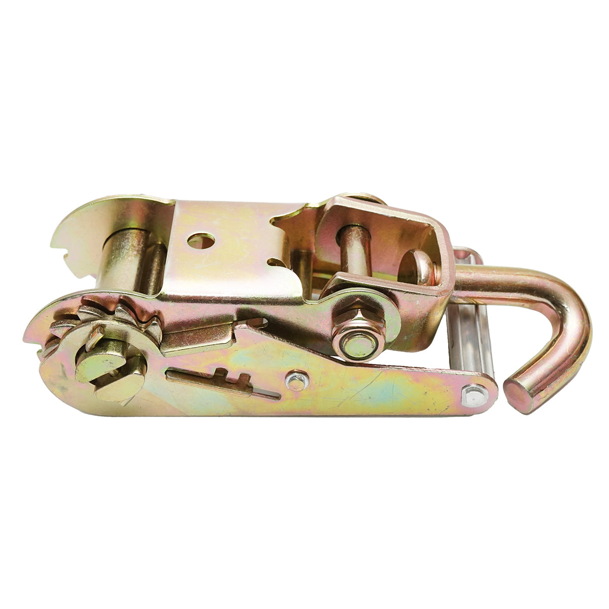 Car wheel anchoring strap 2.5m, hooks and ratchet Breckner Germany