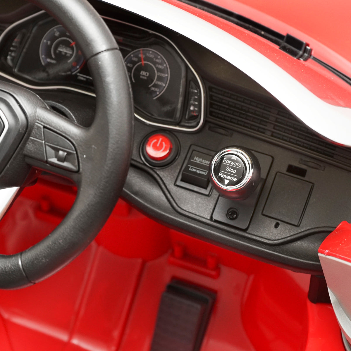 6V/7Ah battery electric car with remote control for kids JJ2066 Audi Q8 red