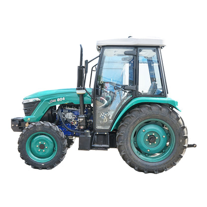 KONIG 804 tractor, 4x4, 80HP, with cabin, wheels 9.5-24/14.9-30