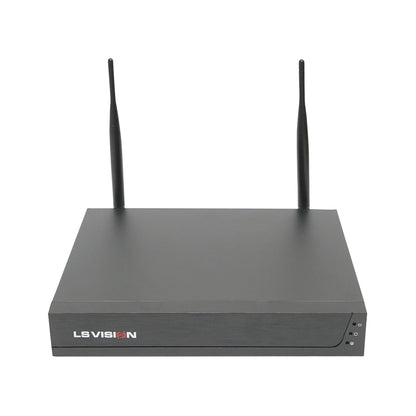 CCTV surveillance system with 4 cameras, motion sensor, WIFI, 2.4G, HD Ls Vision