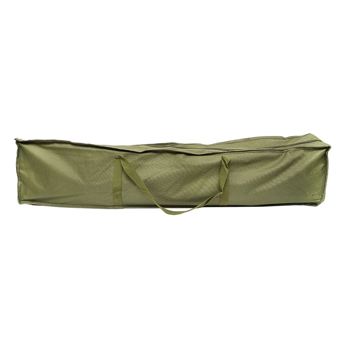 Foldable camping bed, olive green camping 190x66x42 cm Breckner Germany