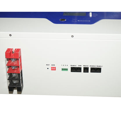 Li-ion LifePo4 Battery 51.2V, 100Ah with BMS, deep cycle, LCD display 570x410x160mm IP54 Bourget