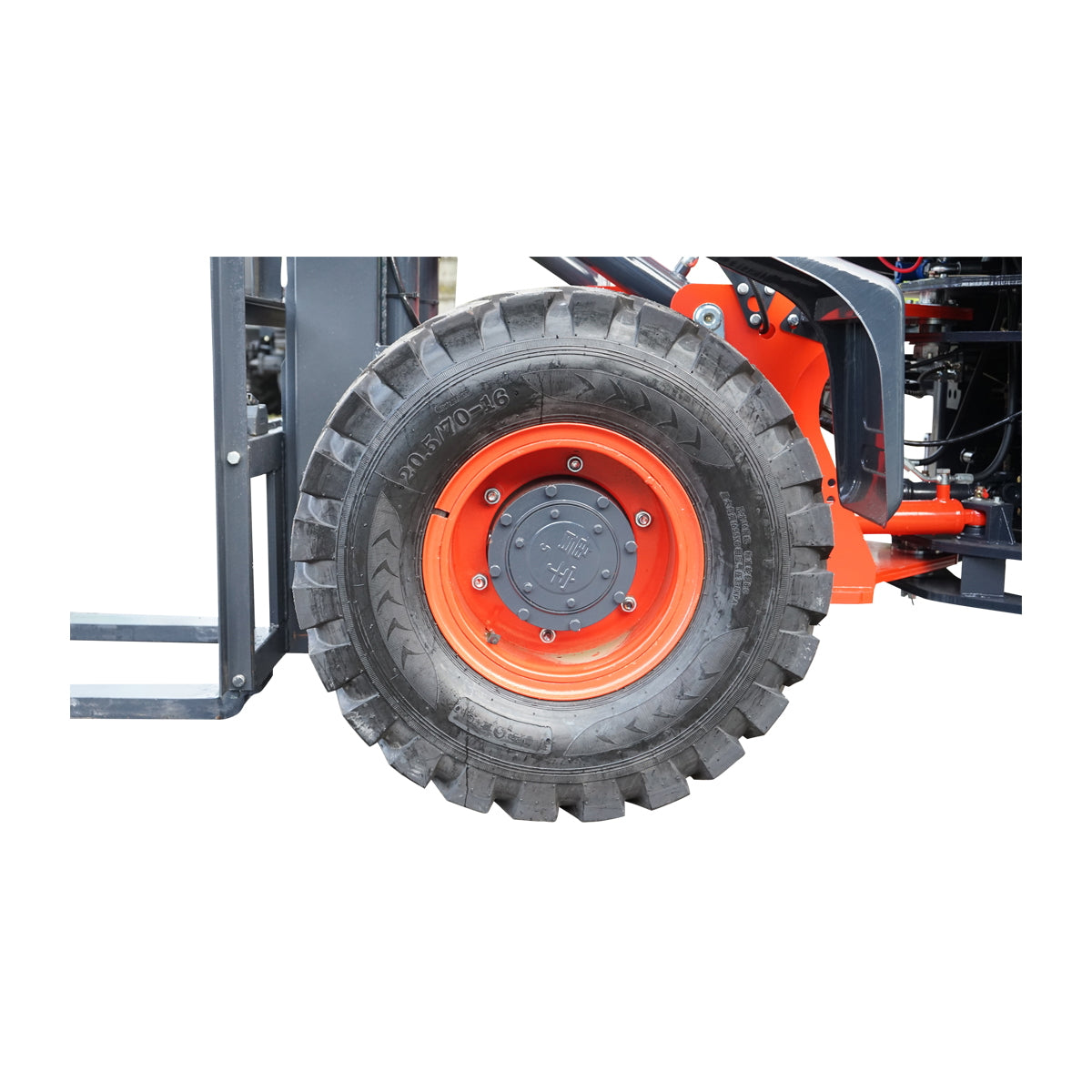 3T diesel forklift for rough terrain, 3m, 40KW, off road