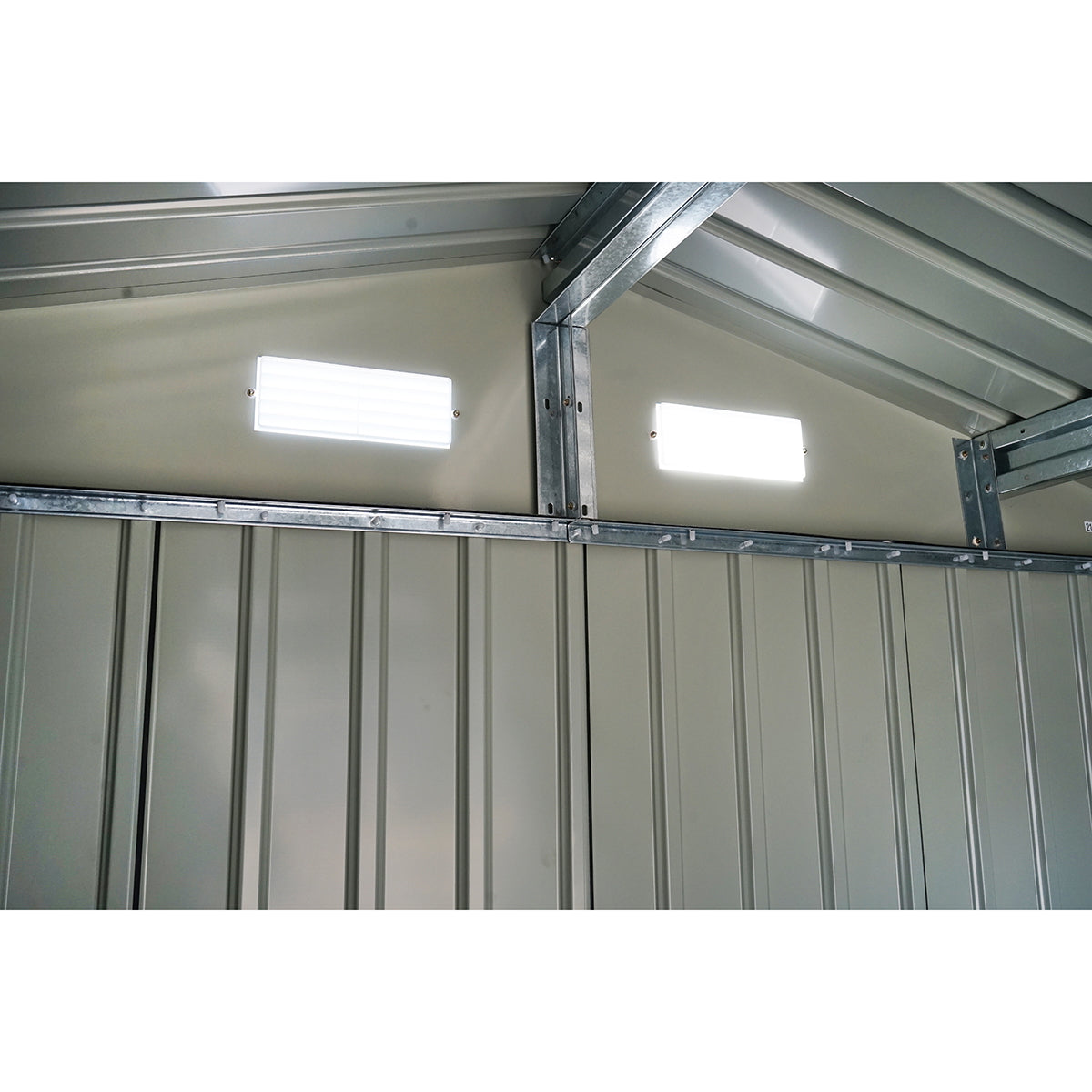 Metal garden shed 205x257x212cm