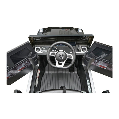 Electric car with 6V/7Ah battery and remote control for kids Mercedes G500 JJ2077 black