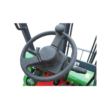 2T electric forklift duplex 3M 48V/600Ah with lateral translation Breckner Germany