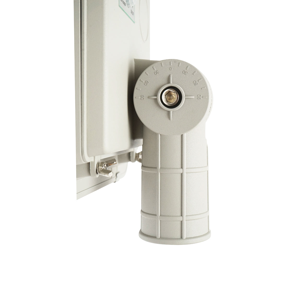 LED solar street light 180W, 6500K, IP65 with solar panel, motion sensor and pole mounting Breckner Germany